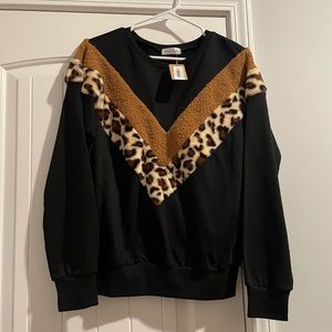 Sherpa sweatshirt